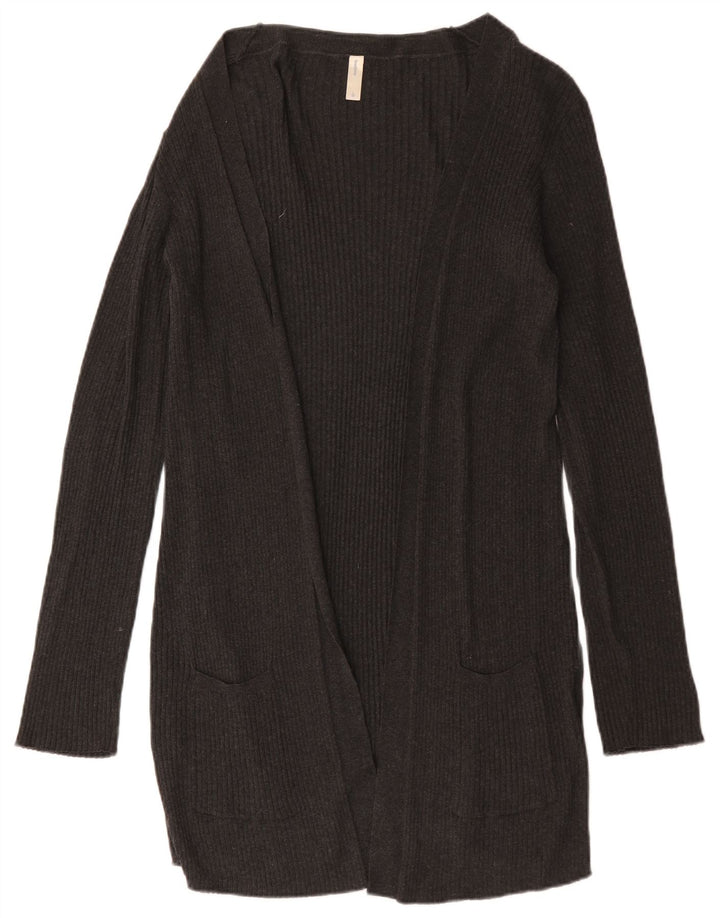 GAP Womens Longline Open Cardigan Sweater UK 16 Large Grey