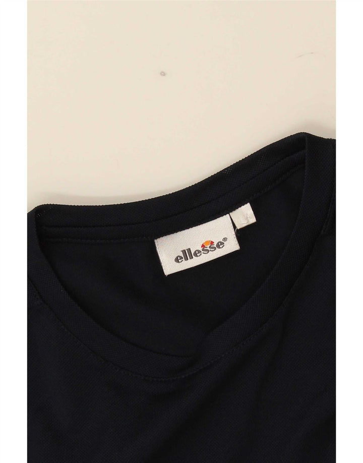 Ellesse Boys T-Shirt Top 13-14 År Marineblå