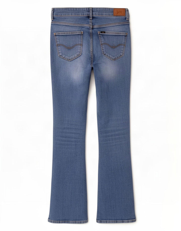 Lee Dame Breese Bootcut Jeans W28 L31 Blå