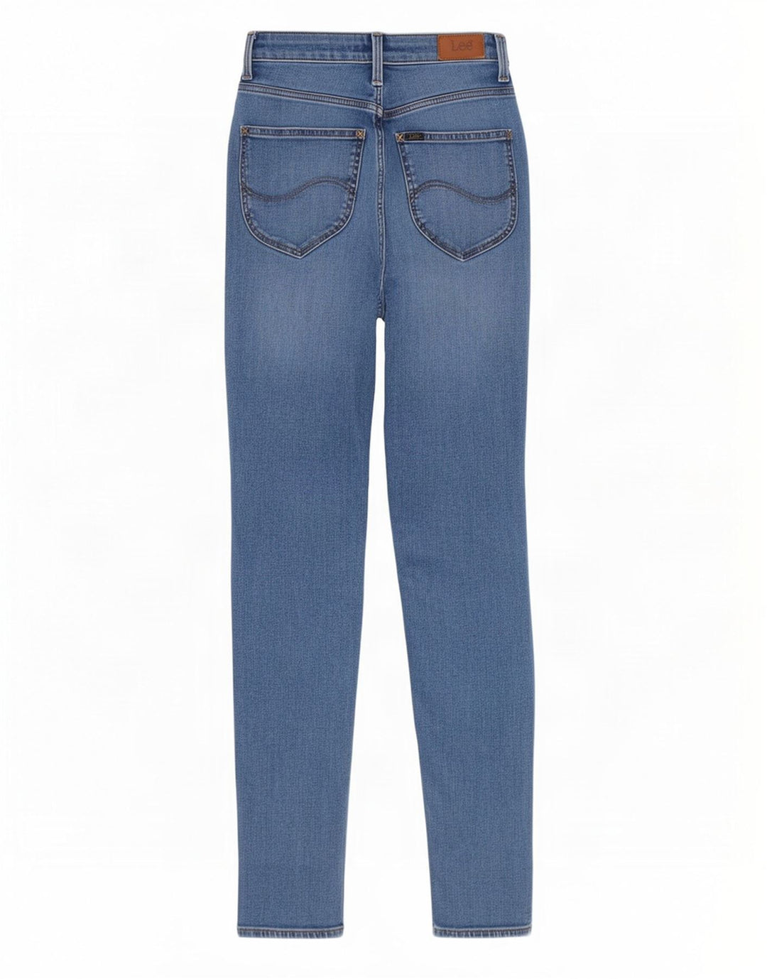 Lee Dame Scarlett High Slim Jeans W26 L31 Blå Bomuld