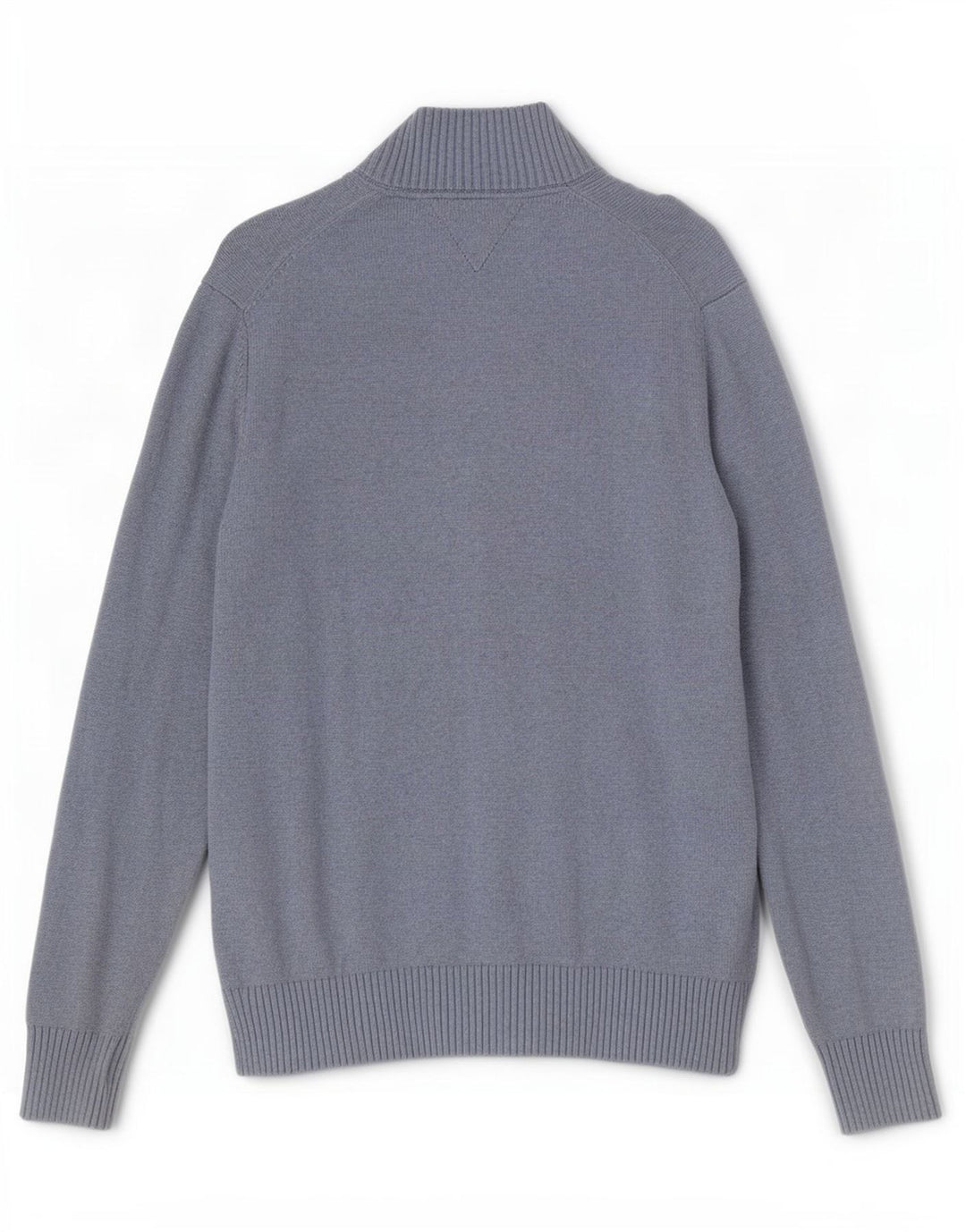 Tommy Hilfiger Herre Cardigan Sweater Medium Blue Colourblock Bomuld