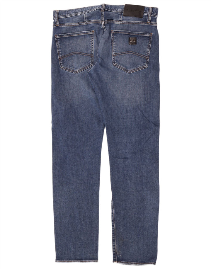 Armani Exchange Herre Slim Jeans W34 L32 Blå