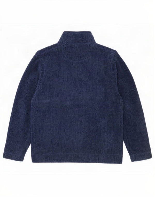 Marks & Spencer Mens Regular Fit Fleece Jacket UK 38 Medium Navy Blue