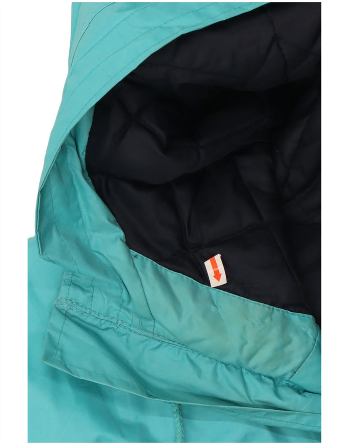 J Jeantex Herre Hooded Parka Jacket IT 52 XL Blå Polyamid