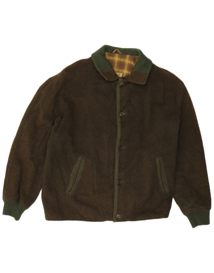 Brunik Herre Windbreaker Jacket UK 42 XL Khaki