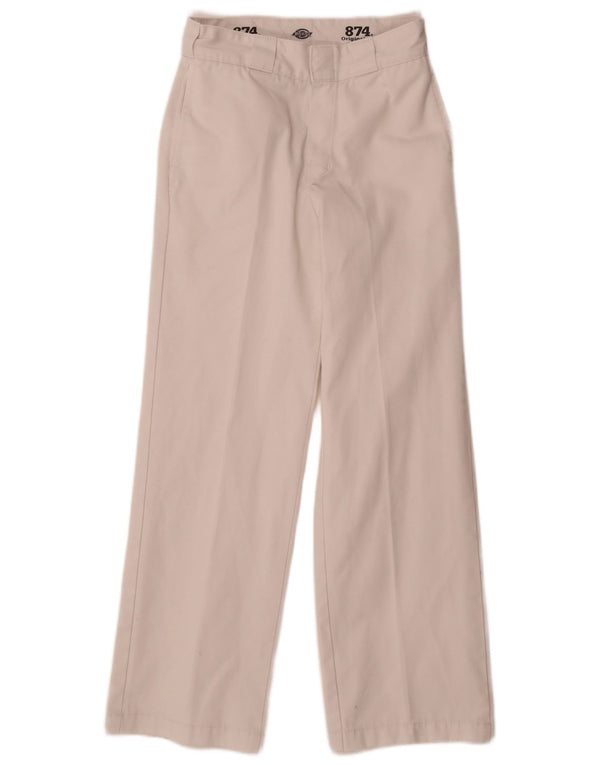 Dickies Womens 874 Original Fit Straight Chino Bukser W28 L30 Hvid