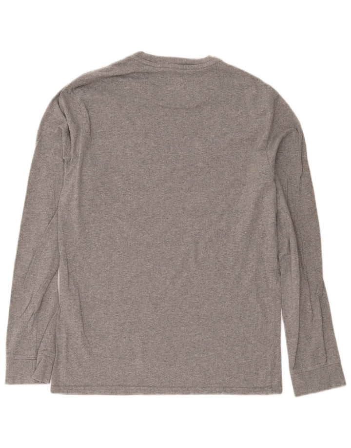 Levi's Herre Standard Fit Top Langærmet Lille Grå Flecked Bomuld