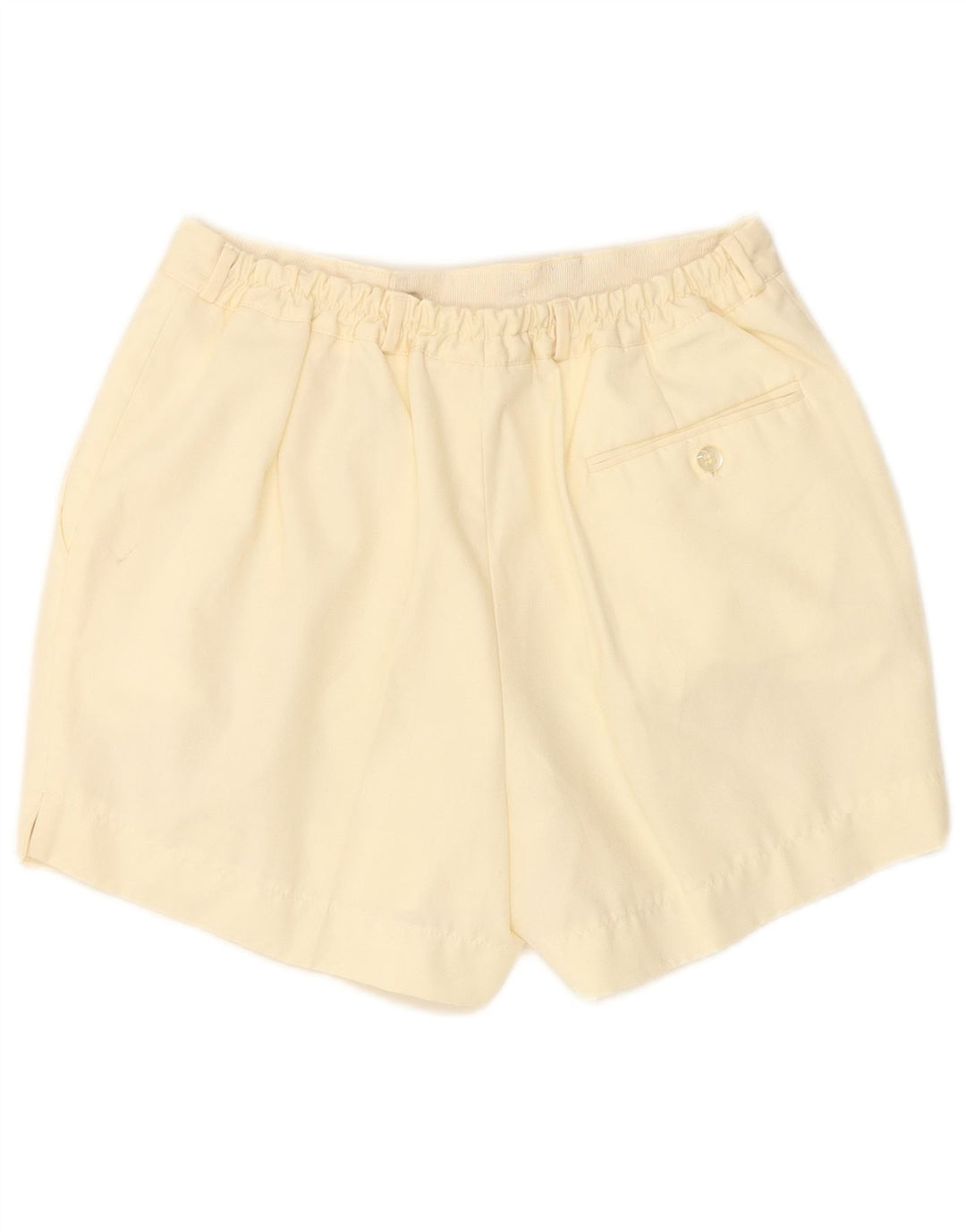 VINTAGE Chino Shorts til kvinder W26 Small Off White