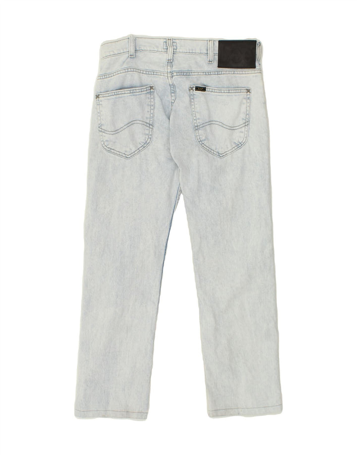 LEE Womens Straight Jeans W29 L26 Blue Cotton Vintage Lee and Second-Hand Lee from Messina Hembry 