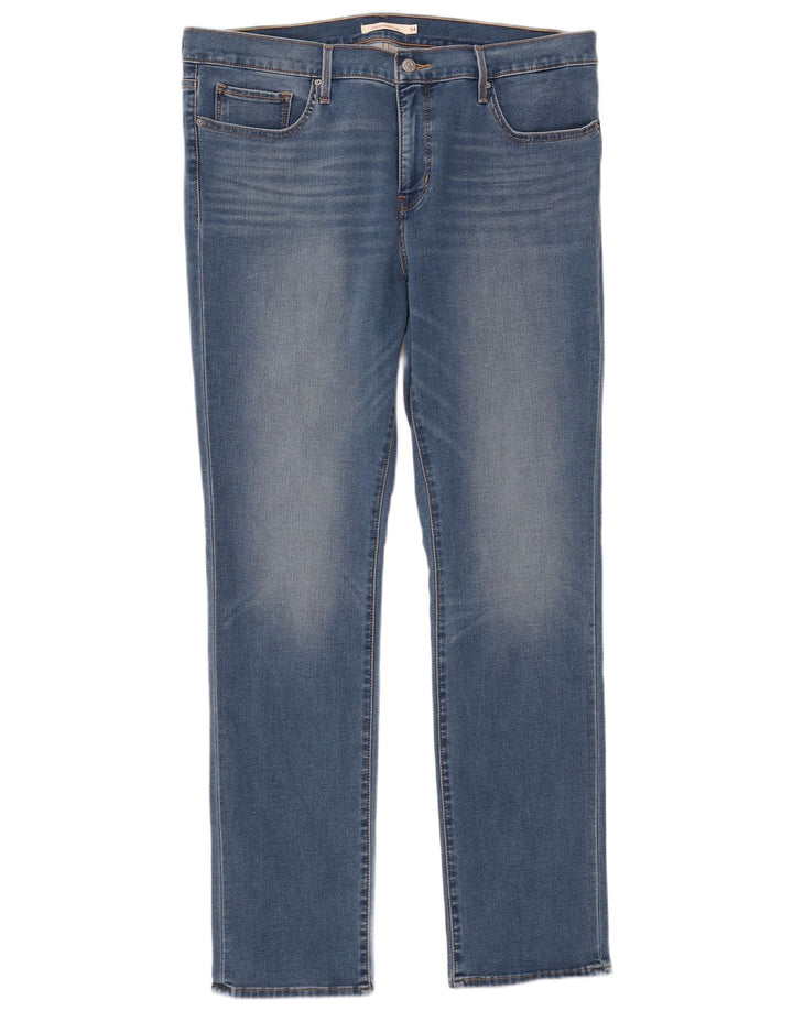 Levi's Dame 312 Shaping Slim Jeans W34 L32 Blå Bomuld