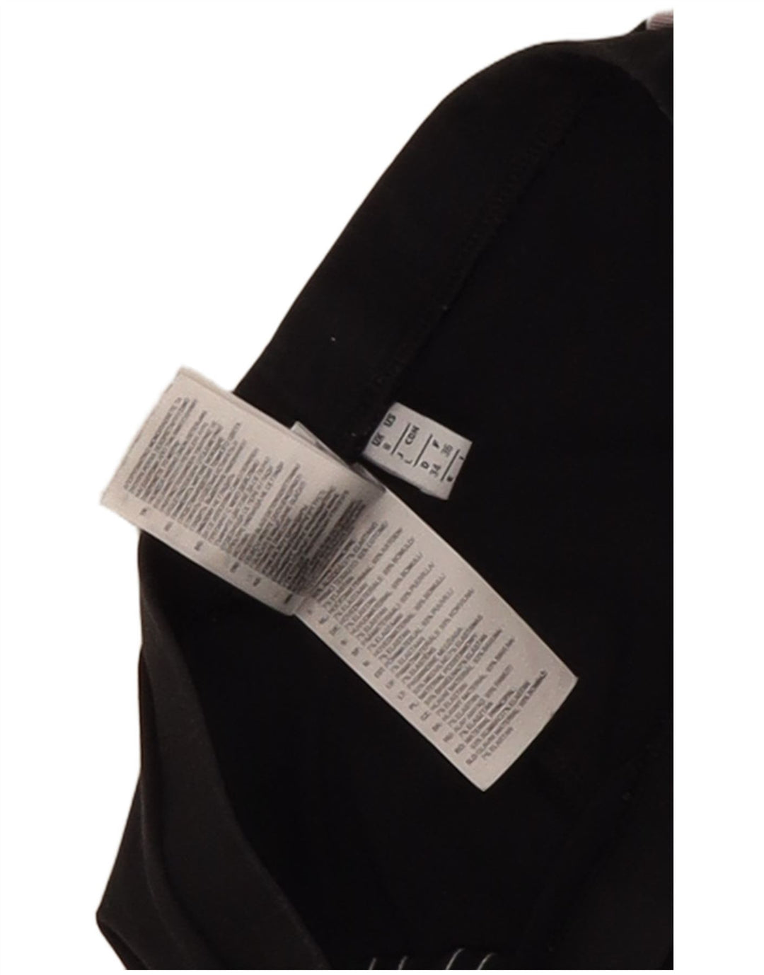 Adidas Dame Leggings UK 8 Small Black Bomuld
