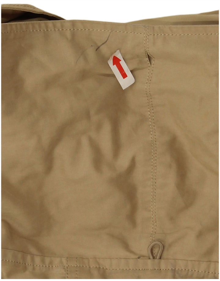 Zara Dame Hooded Parka Jacket UK 16 Large Beige