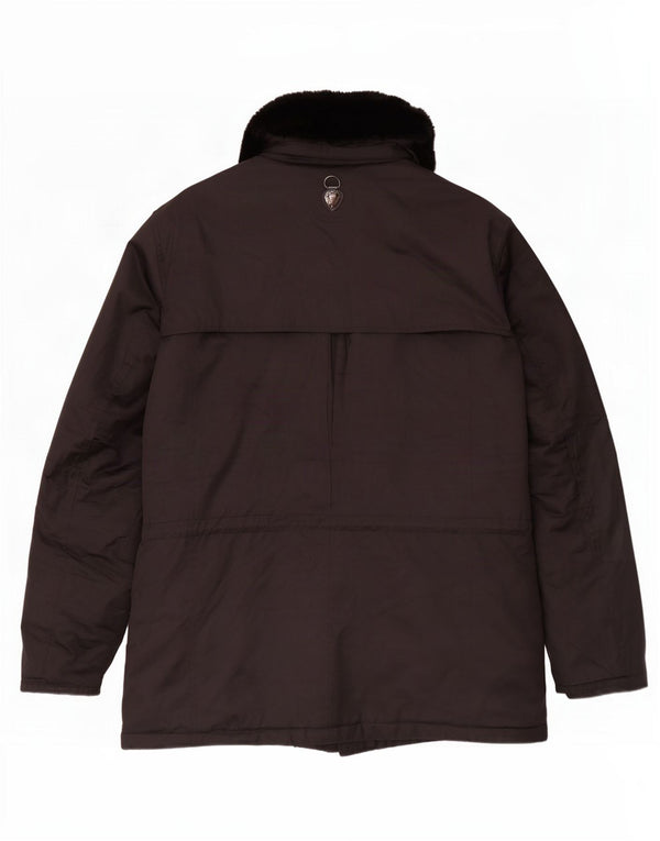 Piero Guidi Herre Utility Jacket UK 44 2XL Sort Bomuld
