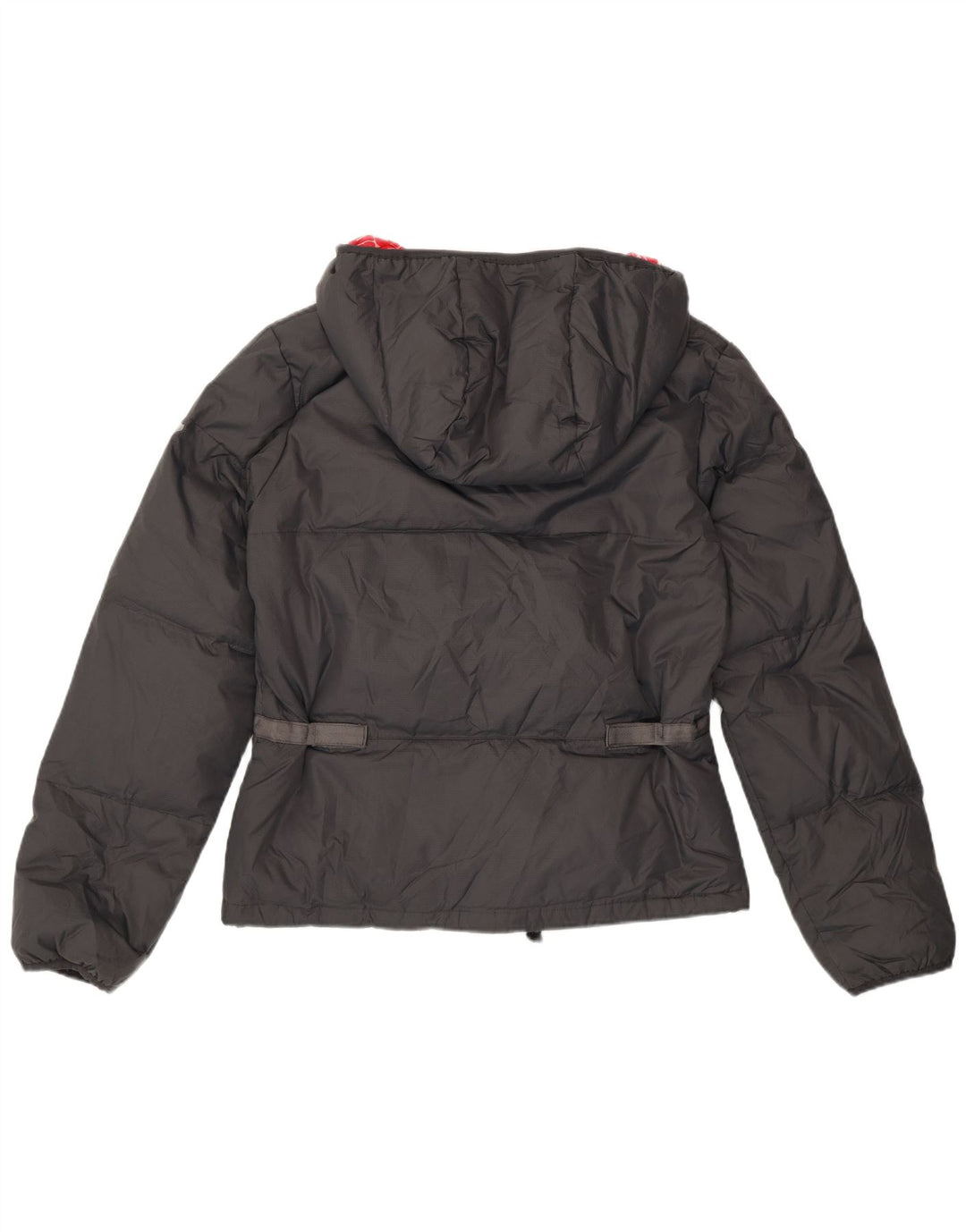 Roxy Dame Hætte Loose Fit Polstret Jakke UK 3 XS Sort Polyamid