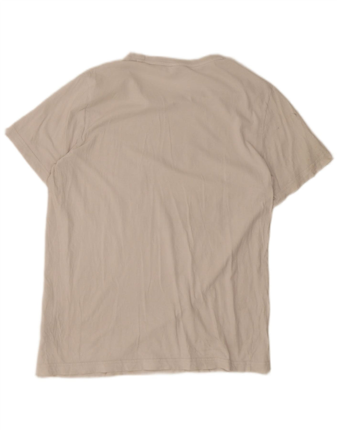 Puma Herre Grafisk T-Shirt Top Stor Hvid Bomuld