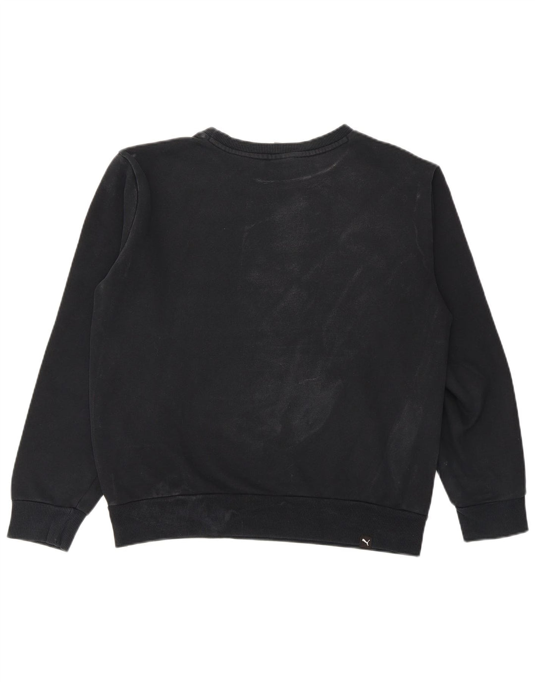 Puma Herre Grafisk Sweatshirt Jumper Lille sort bomuld