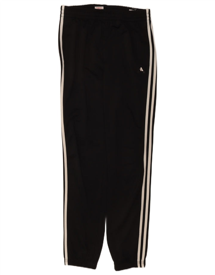 Adidas Dame træningsdragt Bukser Joggers UK 10 Small Black Polyester