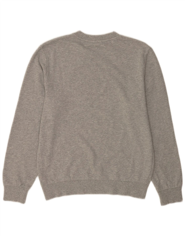 Champion Herre Sweatshirt Jumper Medium Grey Flecked Bomuld