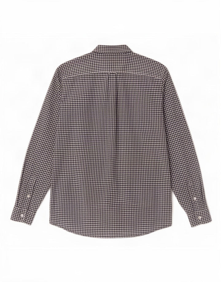 Timberland Herre Regular Fit skjorte Medium Sort Gingham Bomuld