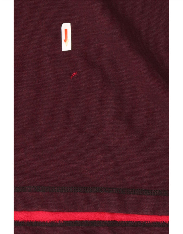 AUSTRALIAN L'ALPINA Herre Top Langærmet Medium Maroon Bomuld