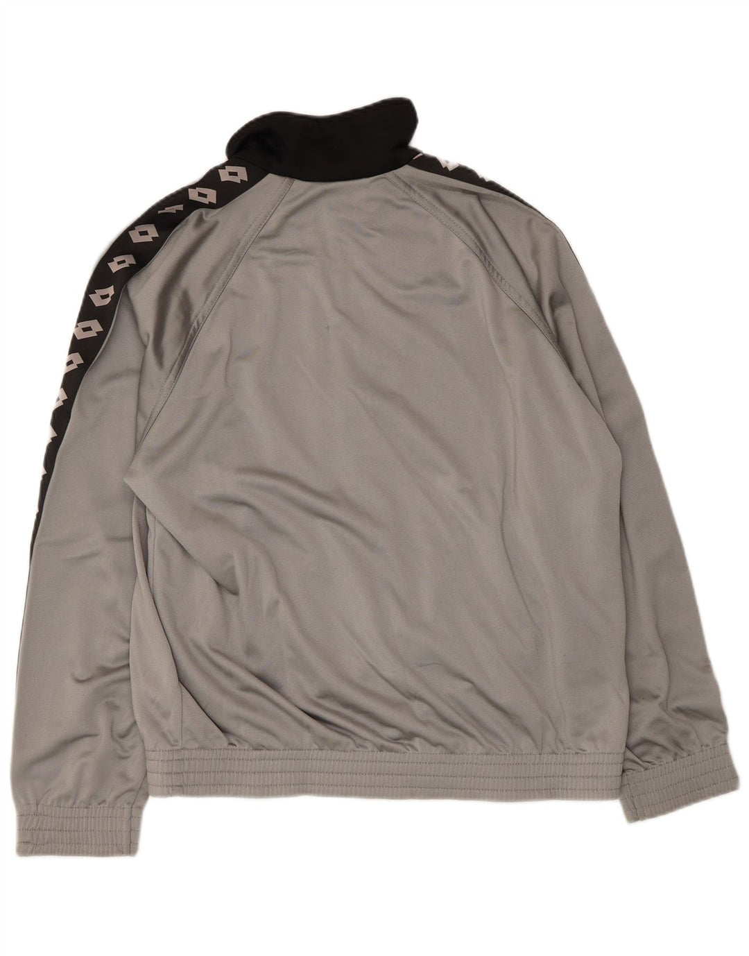 Lotto Herre grafisk træningsdragt Topjakke Medium Grå Colourblock