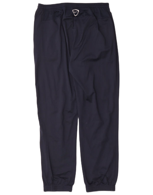 Nike Herre Dri Fit Grafisk træningsdragt Bukser Joggers Large Navy Blue