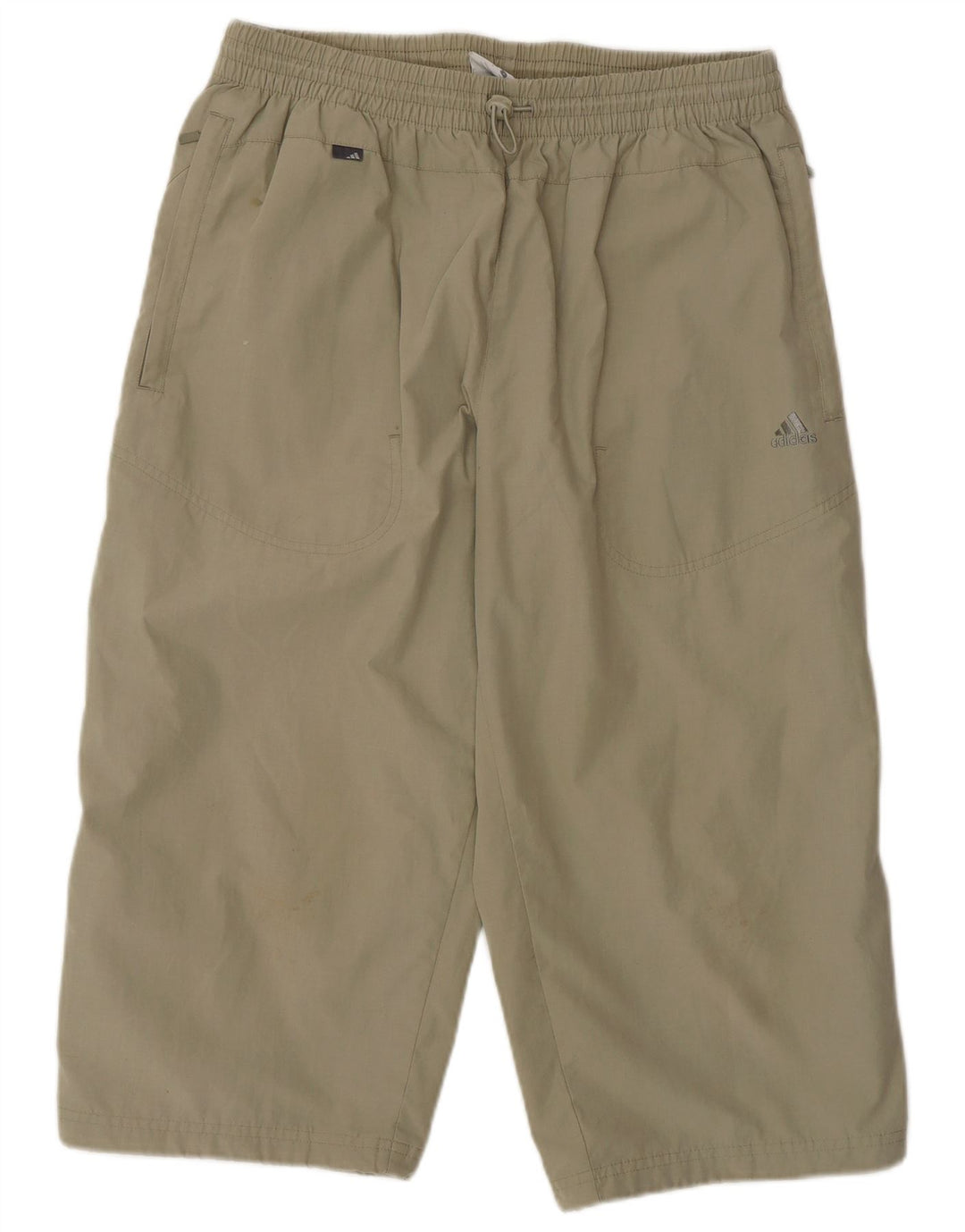 Adidas Herre Capri træningsdragt Bukser Små Khaki Polyester
