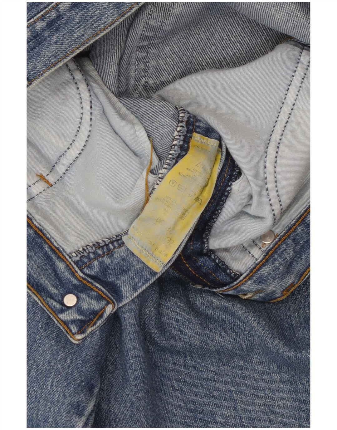 WRANGLER Straight Jeans til mænd W28 L30 Blå Bomuld