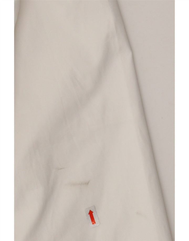 Nike Bomberjakke med hætte til mænd UK 36 Small White Colourblock Polyester