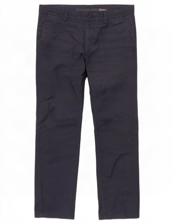 Harmont & Blaine Herre Lige Chino Bukser IT 46 Small W32 L29 Navy Blue