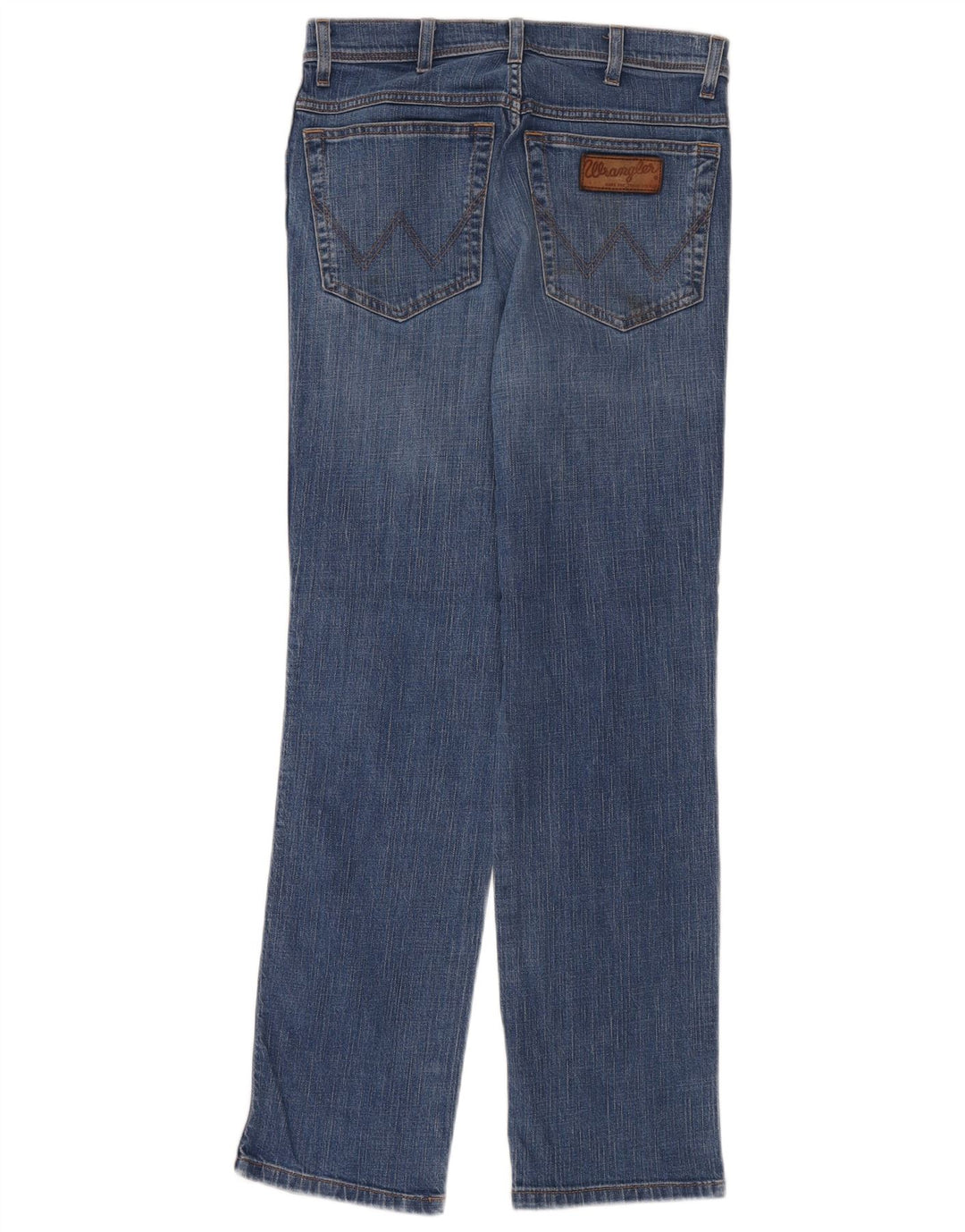 Wrangler Herre Texas Stretch Straight Jeans W30 L32 Blå Bomuld