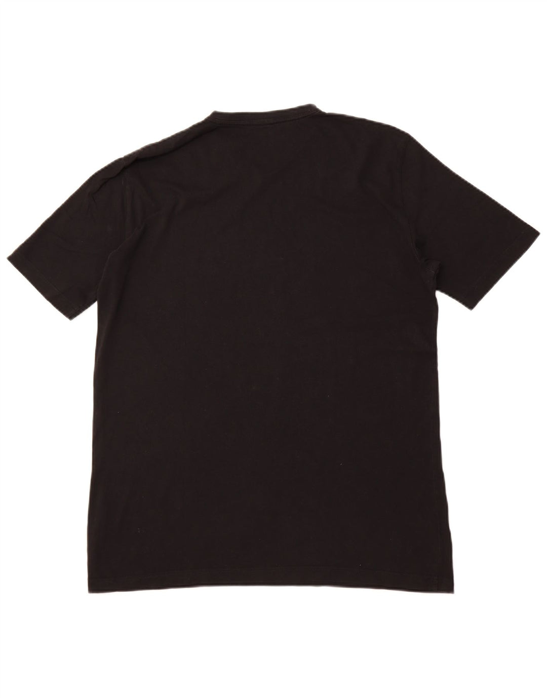 HUGO BOSS Herre T-Shirt Top Stor Sort Bomuld