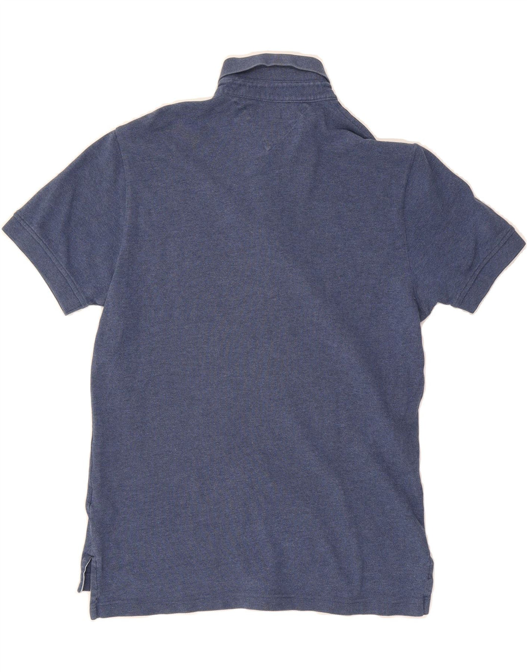 TOMMY HILFIGER Mens Polo Shirt Small Navy Blue Cotton Vintage Tommy Hilfiger and Second-Hand Tommy Hilfiger from Messina Hembry 