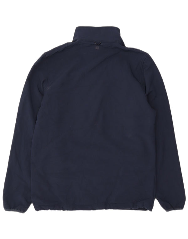 Mountain Warehouse Herre Windbreaker Jacket UK 36 Small Navy Blue Polyester