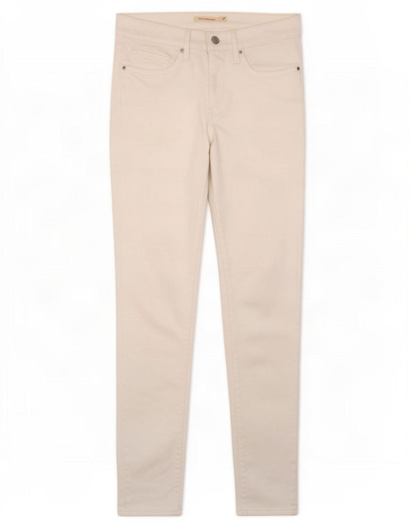 Levi's Womens 311 Shaping Skinny Jeans W27 L32 Hvid Bomuld