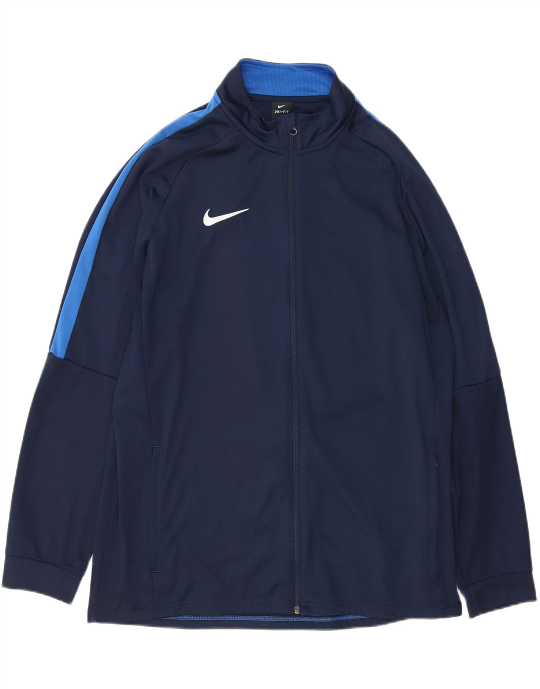 Nike Herre Dri Fit træningsdragt Topjakke 2XL Marineblå Colourblock Polyester