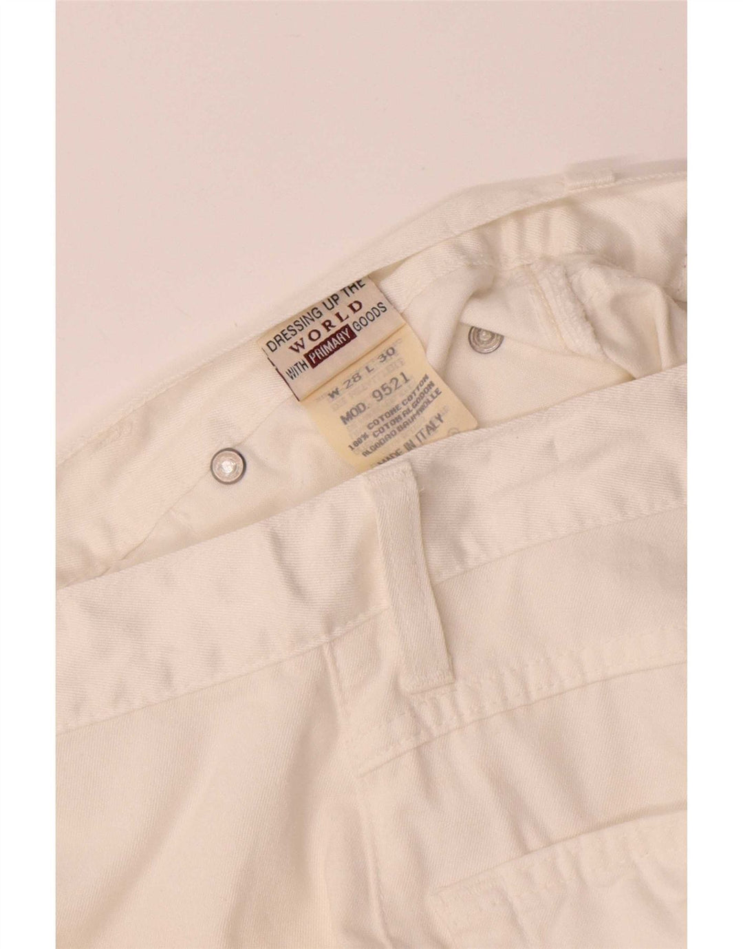 Rifle Dame Straight Jeans W28 L30 Hvid Bomuld