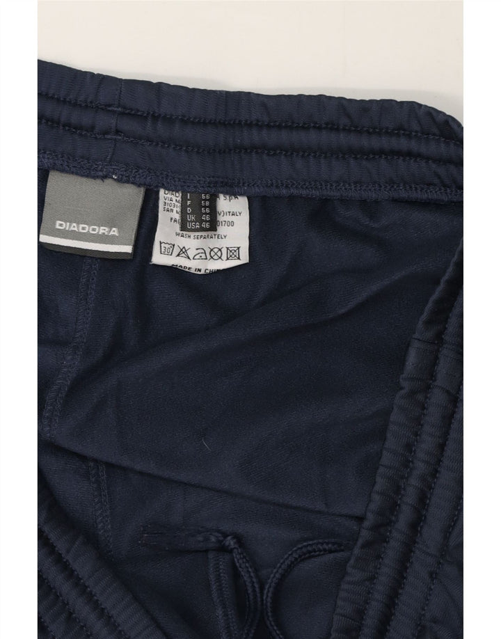 Diadora Herre træningsdragt Bukser UK 46 2XL Navy Blue Polyester