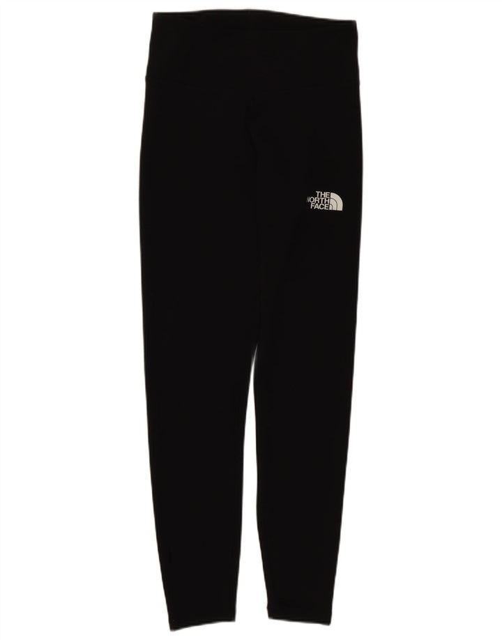 The North Face Womens Leggings UK 6 Small Black Polyester
