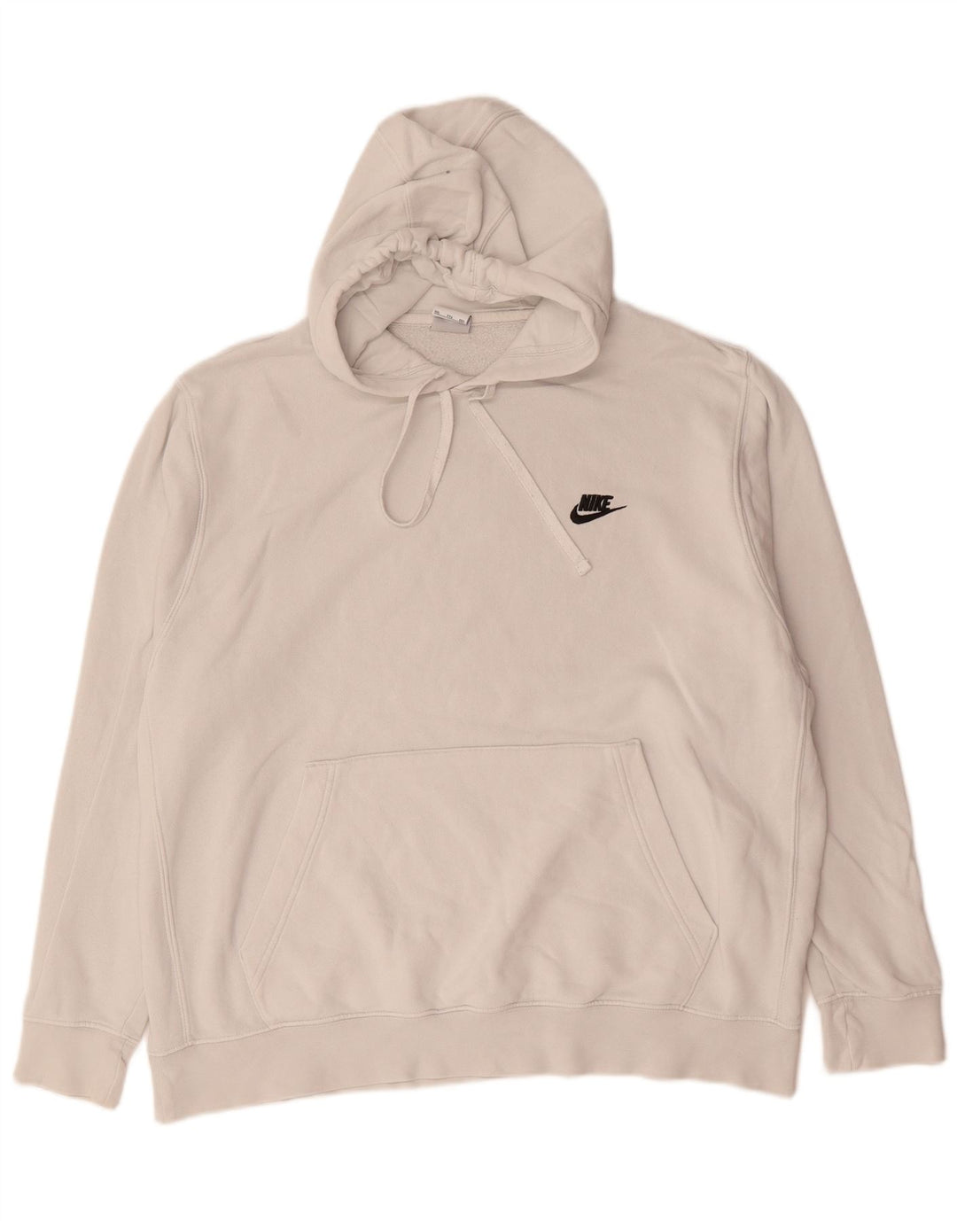 Nike hættetrøje til mænd 2XL hvid bomuld