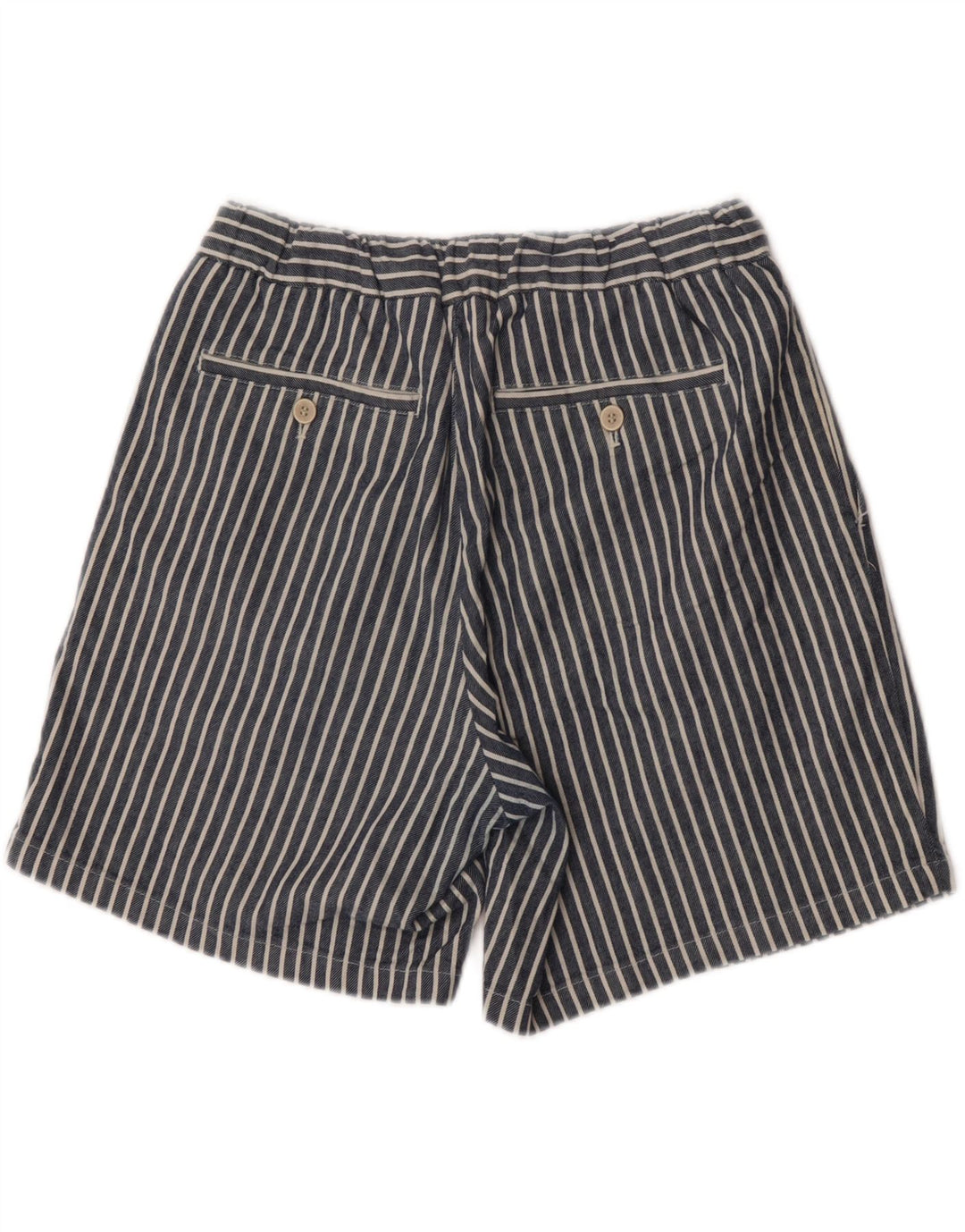 Zara Herre Sportshorts Medium Navyblå stribet