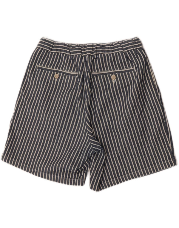 Zara Herre Sportshorts Medium Navyblå stribet