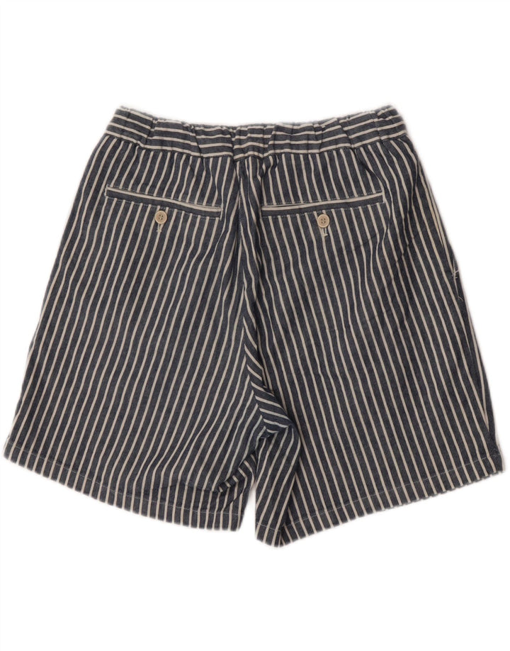 Zara Herre Sportshorts Medium Navyblå stribet