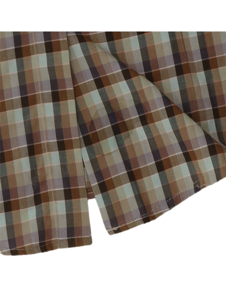 Timberland Dame Oversized Shirt UK 10 Small Green Check