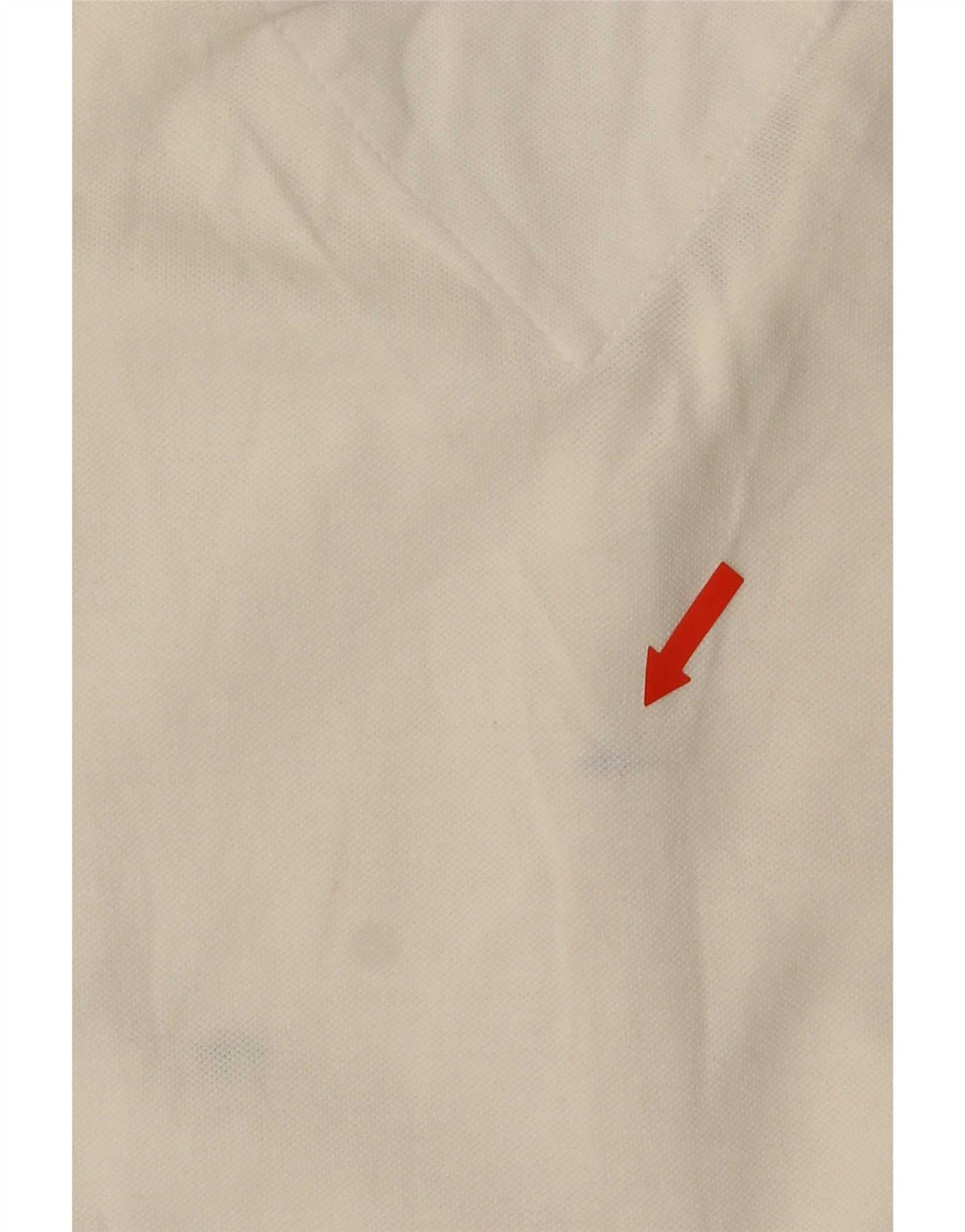 Tommy Hilfiger Dame Polo Shirt UK 12 Medium White Bomuld