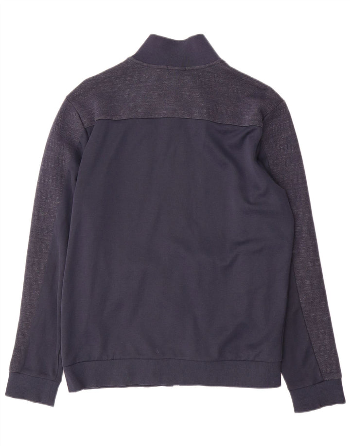 Hugo Boss Womens Regular Fit træningsdragt Topjakke UK 16 Large Navy Blue