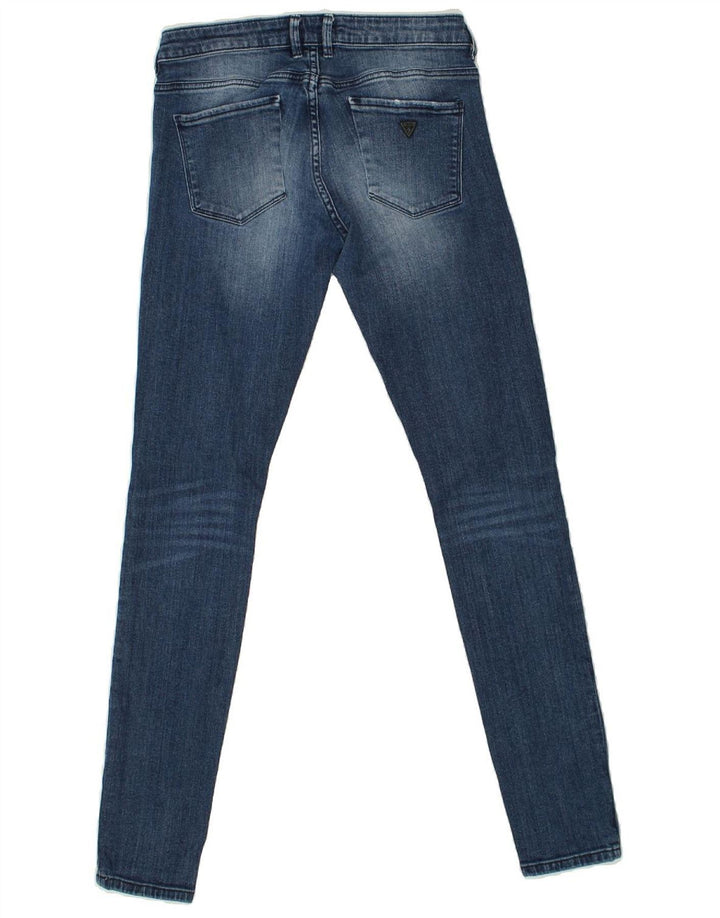 GUESS Girls Distressed Skinny Jeans 15-16 Years W28 L32  Blue | Vintage Guess | Thrift | Second-Hand Guess | Used Clothing | Messina Hembry 