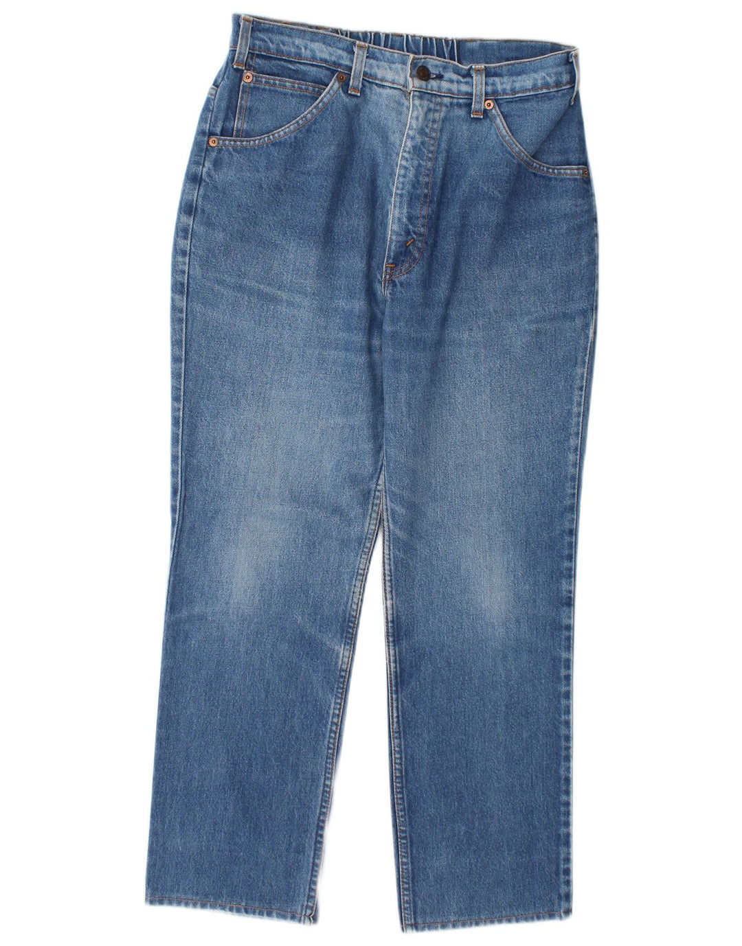 Levi's lige jeans til kvinder W34 L26 blå bomuld
