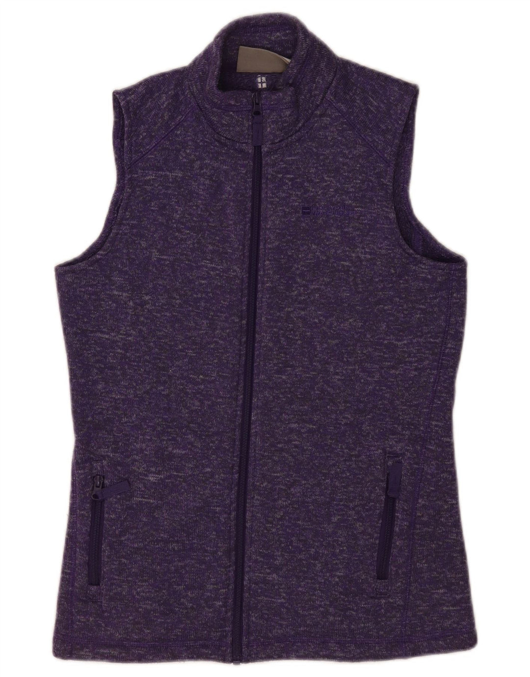 Mountain Warehouse Womens træningsdragt topjakke UK 10 Small Purple Flecked