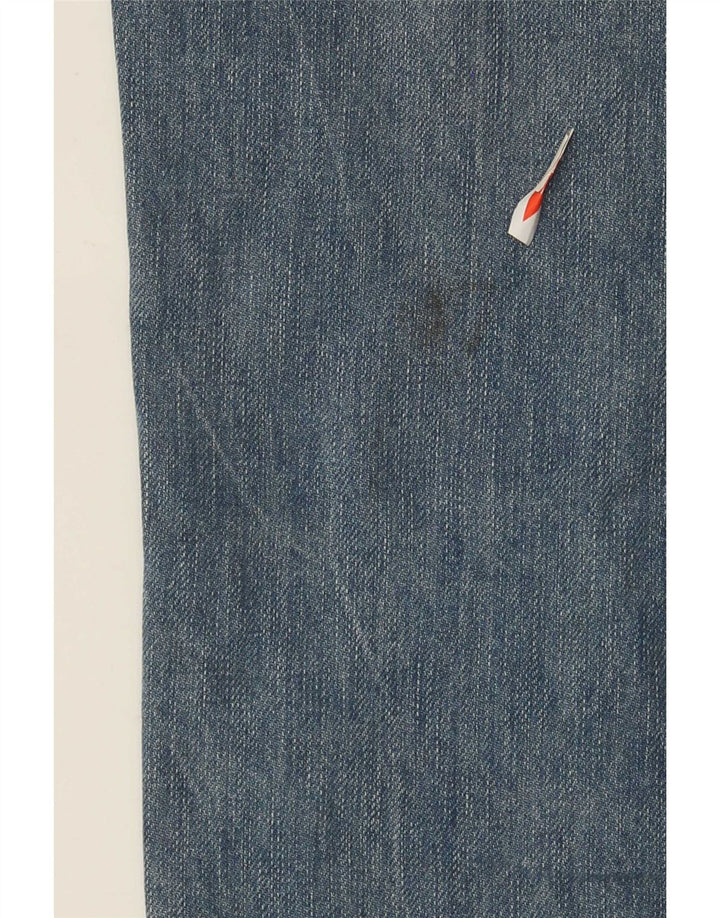 Zara Herre Distressed Slim Jeans EU 40 Medium W31 L28 Blå